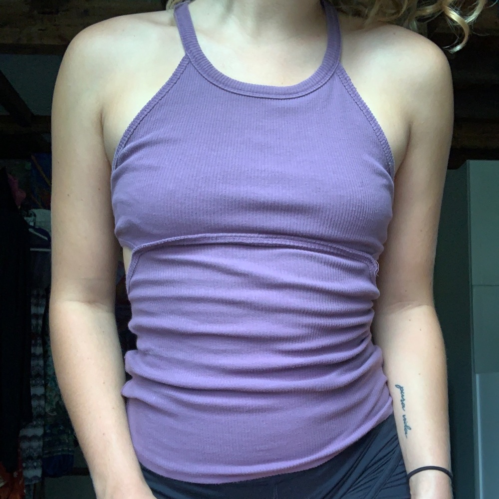 FREE PEOPLE cutout tank!